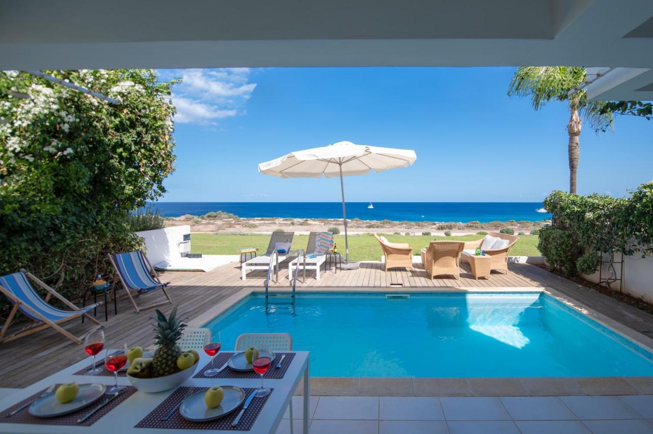 Jasmine Sea Front Villa Protarász Kültér fotó