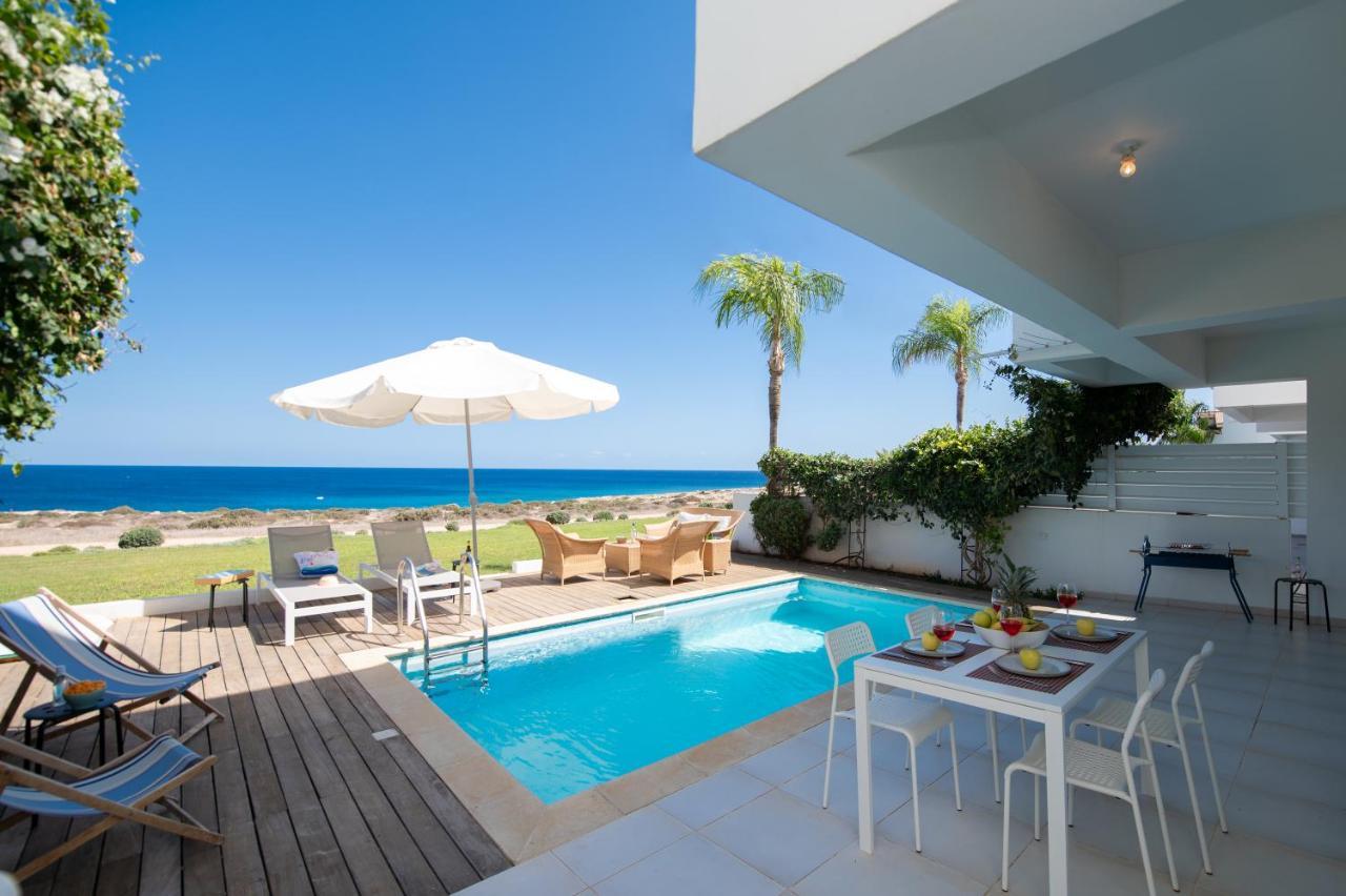 Jasmine Sea Front Villa Protarász Kültér fotó