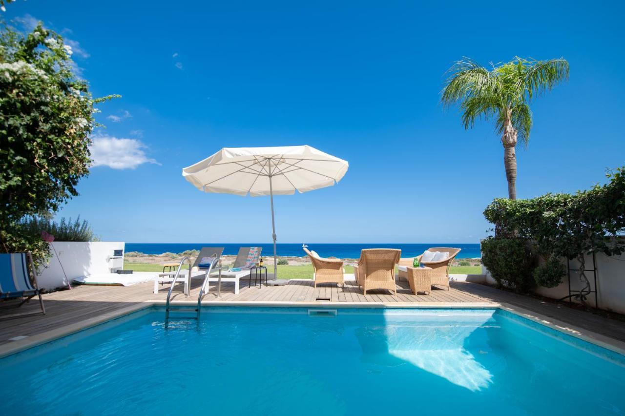 Jasmine Sea Front Villa Protarász Kültér fotó